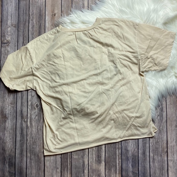 The Rolling Stones Crop Cut Off Tee Large - Picture 2 of 3